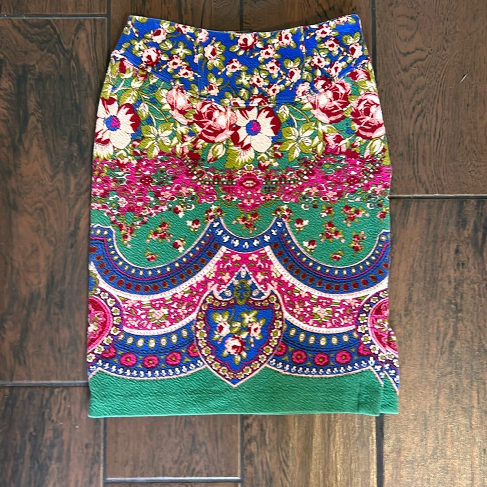 Mauve Anthropologie jersey pencil skirt